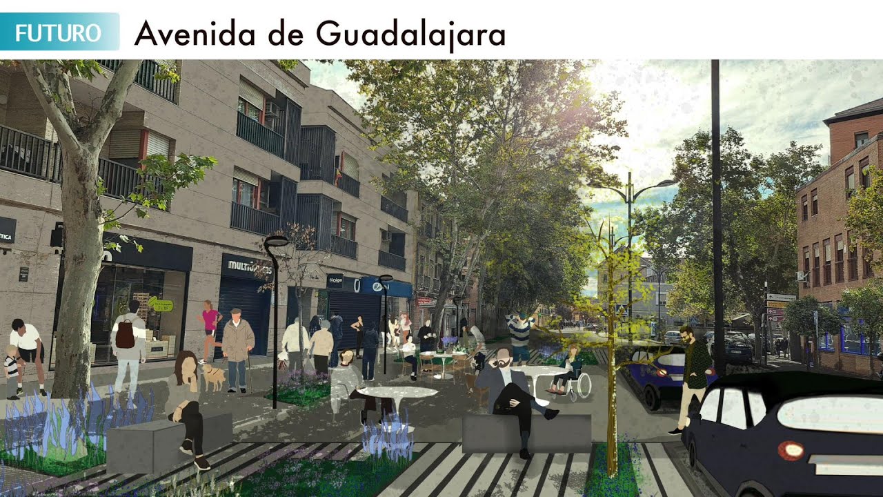 Así será la nueva Avenida de Guadalajara de Alcalá de Henares