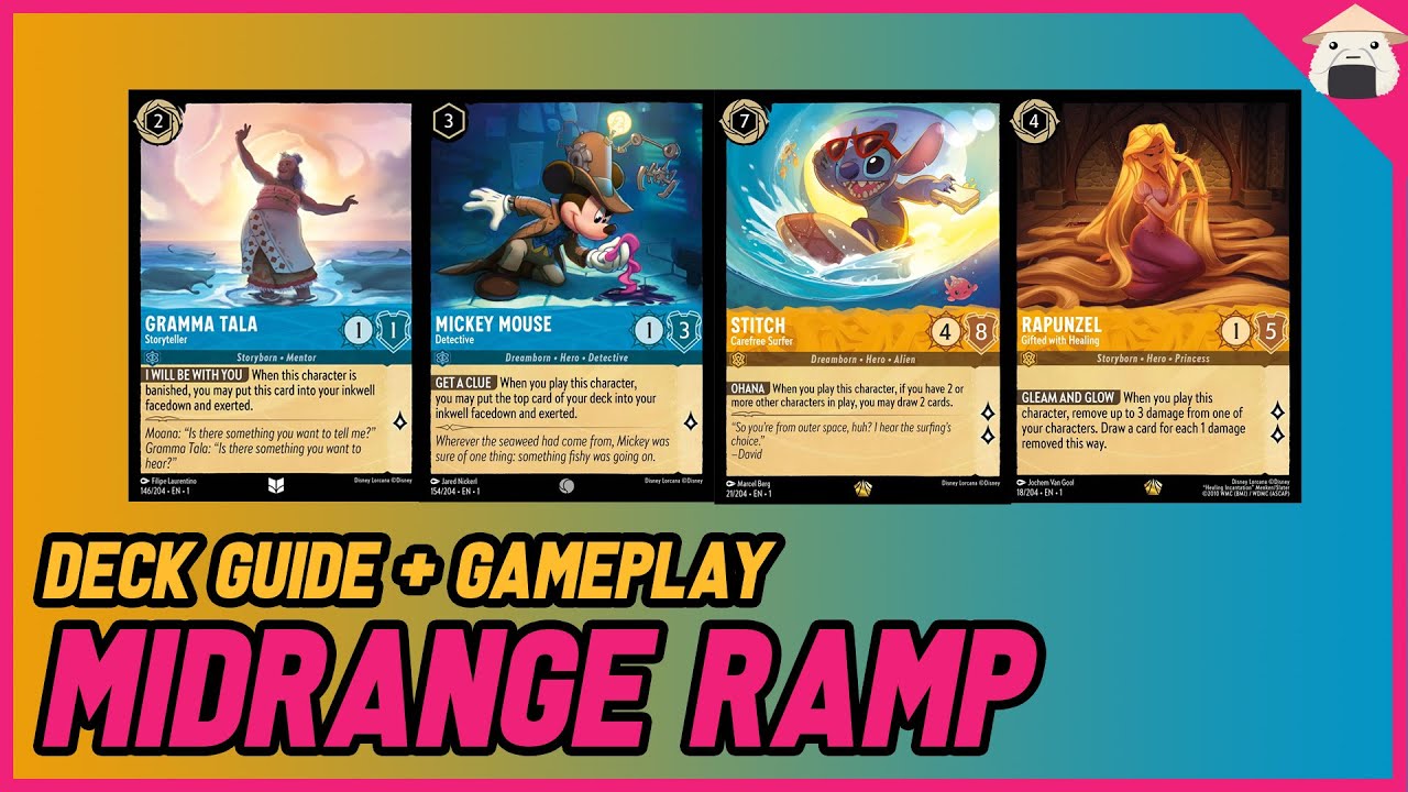 Breaking the Meta with Amber/Sapphire Midrange Lorcana Deck Guide