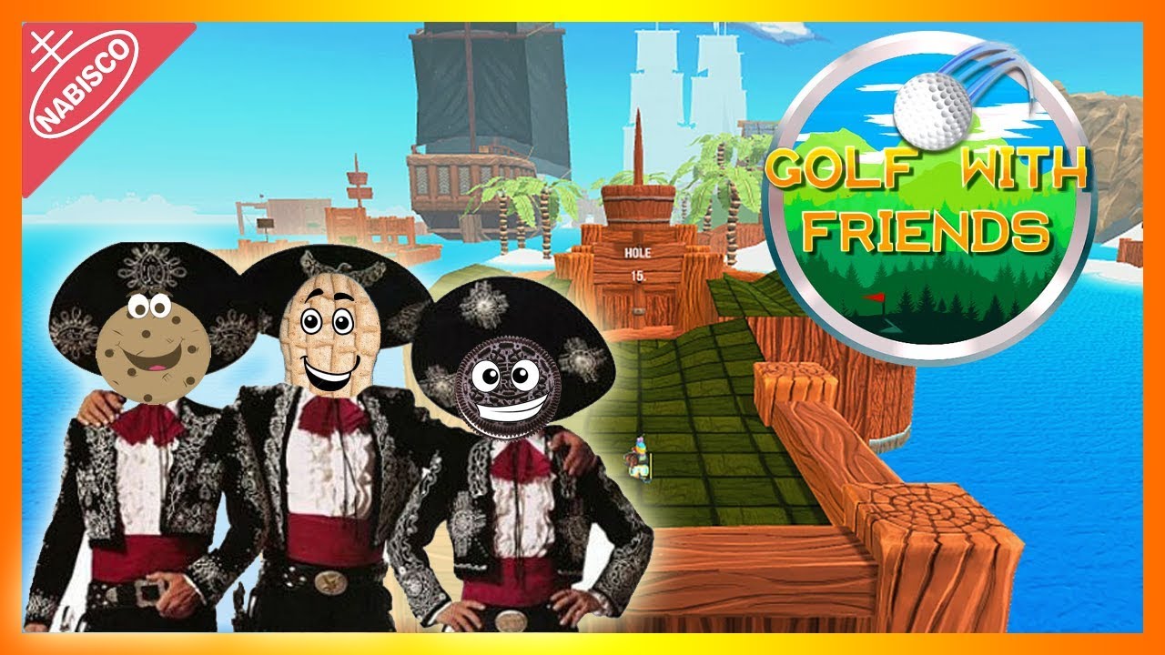 NEW MAP!! COOKIES AND THE 3 AMIGOS!!!! (Golf with YOUR Friends)