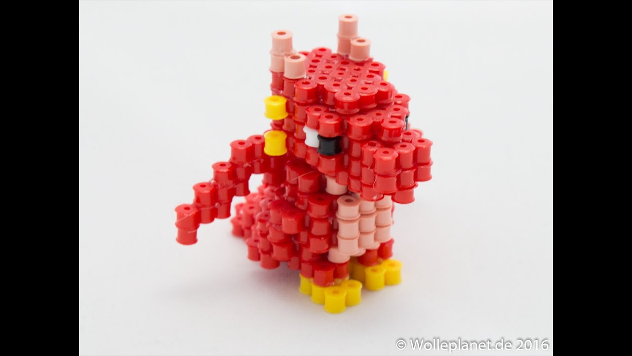 Perler Bead 3D Drache