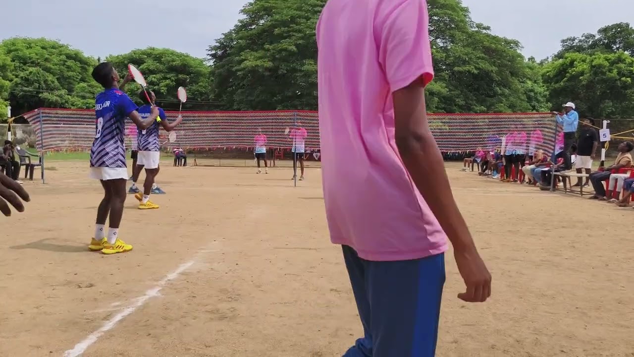 THANJAVUR vs ARIYALUR senior inter district ⚡ 4K-60FPS ⚡#ballbadminton #willwinsports