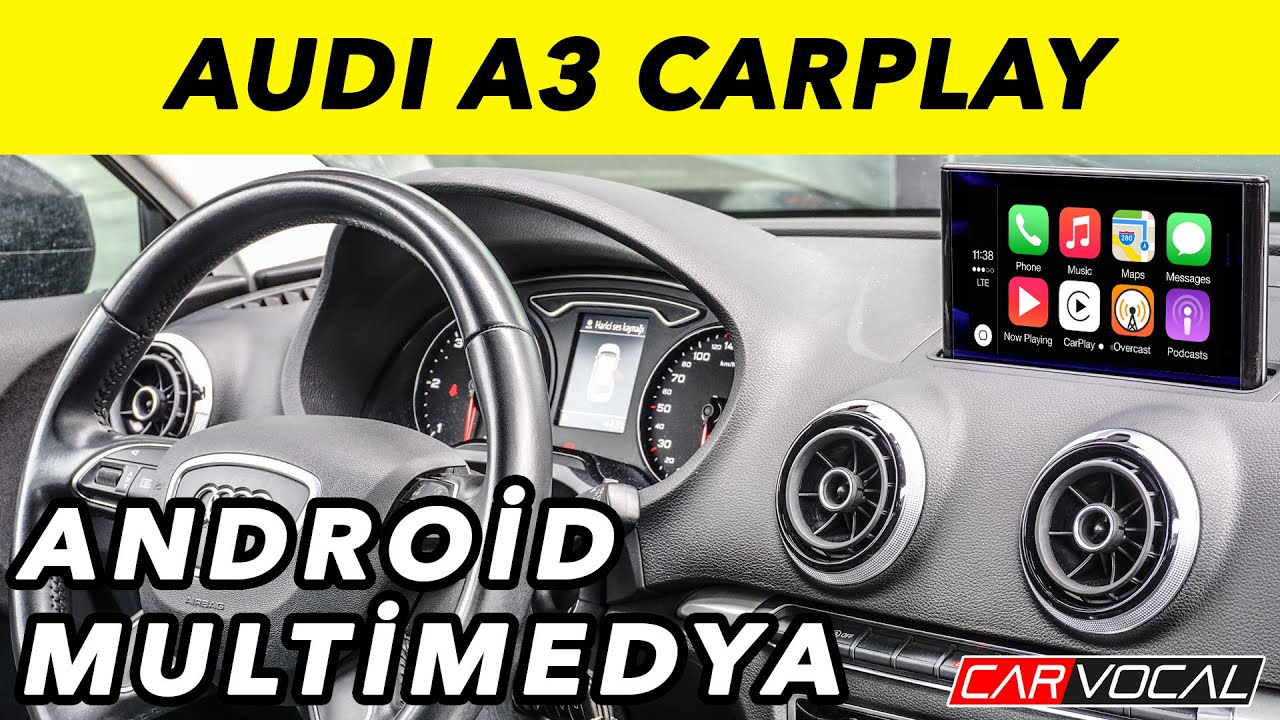 Audi A3 2015 Android | Car Play | Montaj ve Tanıtımı