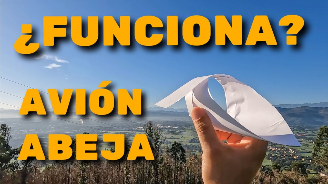 AVIÓN ABEJA. ARTILUGIO VOLADOR