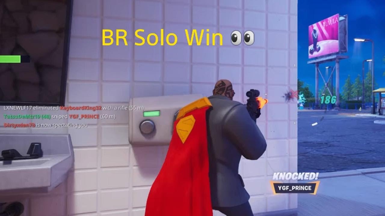 Fortnite BR Solo Win 👀