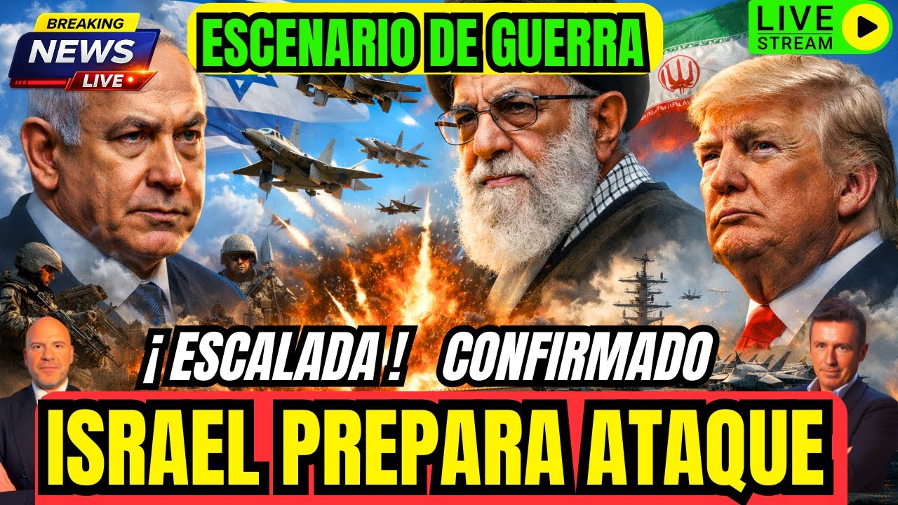 DIRECTO. MAXIMÁ TENSIÓN EN IRÁN. EEUU AUMENTA ARSENAL MILITAR. ISRAEL PREPARA ATAQUE.RUSIA UCRANIA