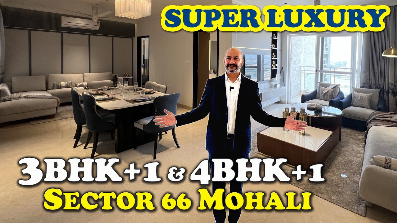 2500 sqft 3+1 BHK Ultra-Luxury Residences & Penthouses in the Heart of Mohali sector 66