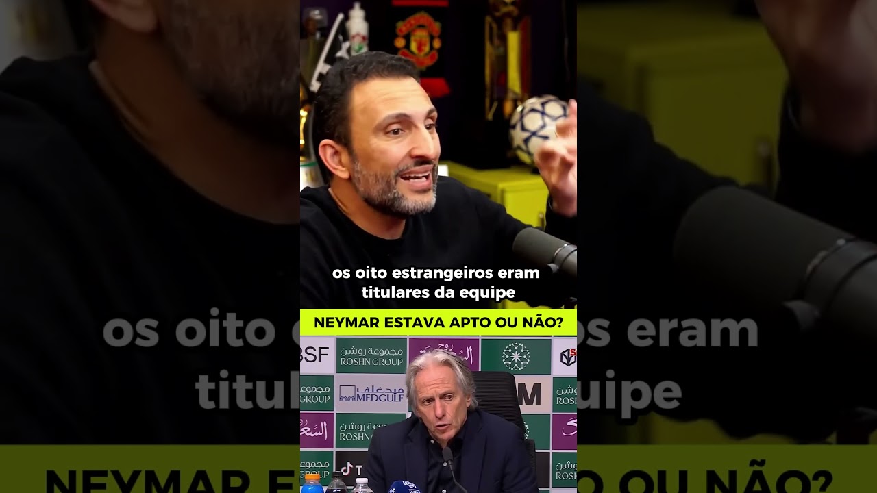 JORGE JESUS errou com NEYMAR?? 👀 #jorgejesus #neymar