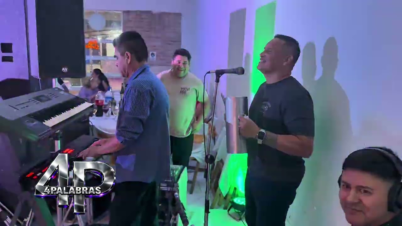 4 Palabras en vivo 🔴 en el cumple de Marita 21/2/2026 #cumbiachaqueña #parati #fpy #bandaenvivo 