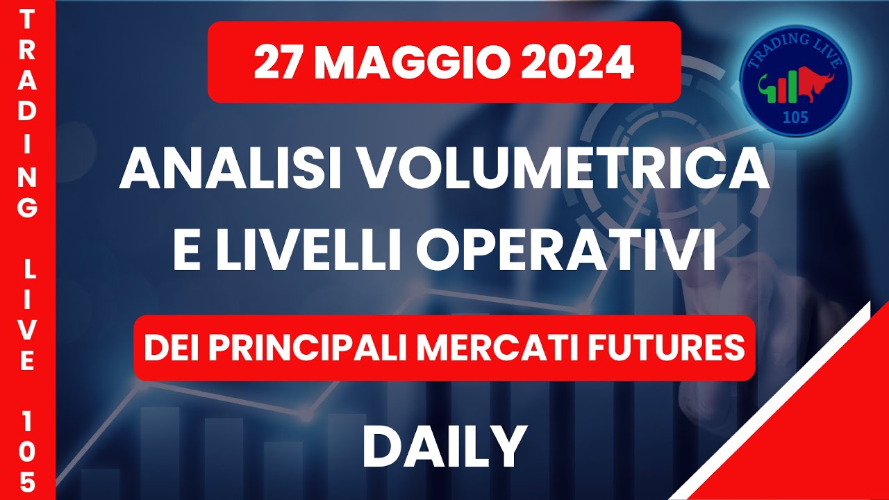 ANALISI SCENARI e LIVELLI Operativi 27 Maggio 2024 dei principali derivati Futures