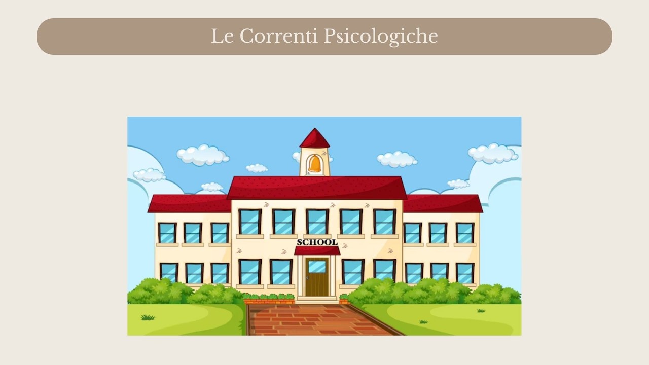 La Nascita Della Psicologia: Le Scuole Di Pensiero. VIDEO ISTRUTTIVO N.2