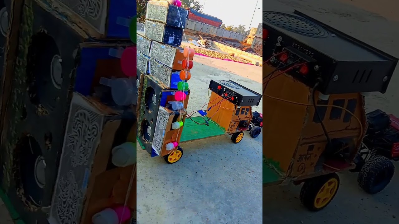 mini rc dj truck toachen 