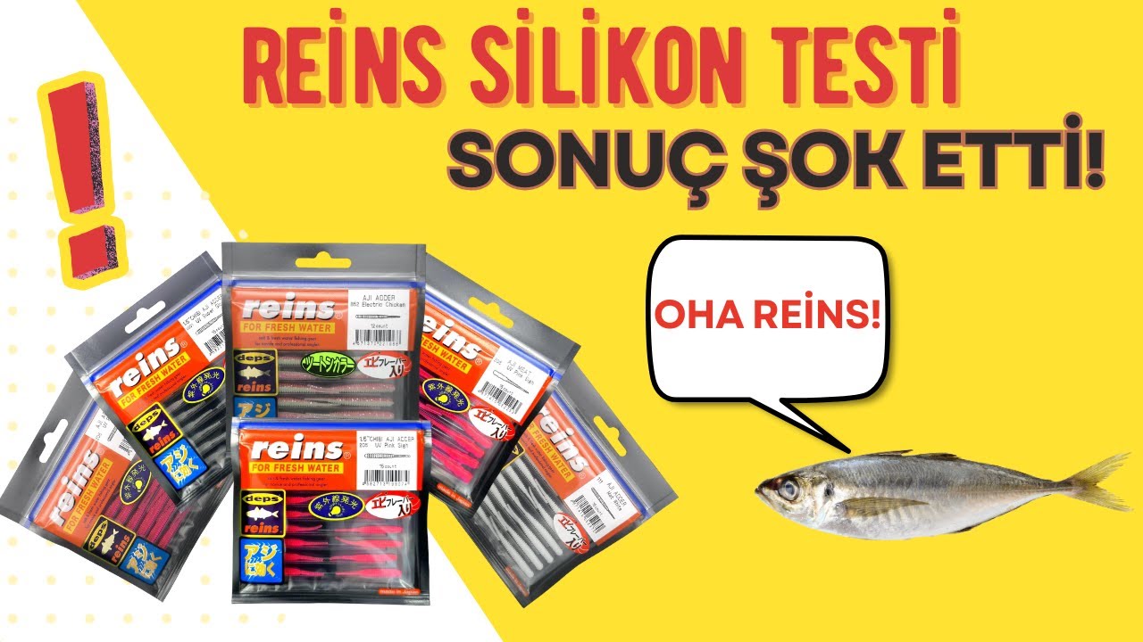 REINS İle İstavrit Avı.Japonyanın En Eski Silikon Üreticilerinden!#lrf