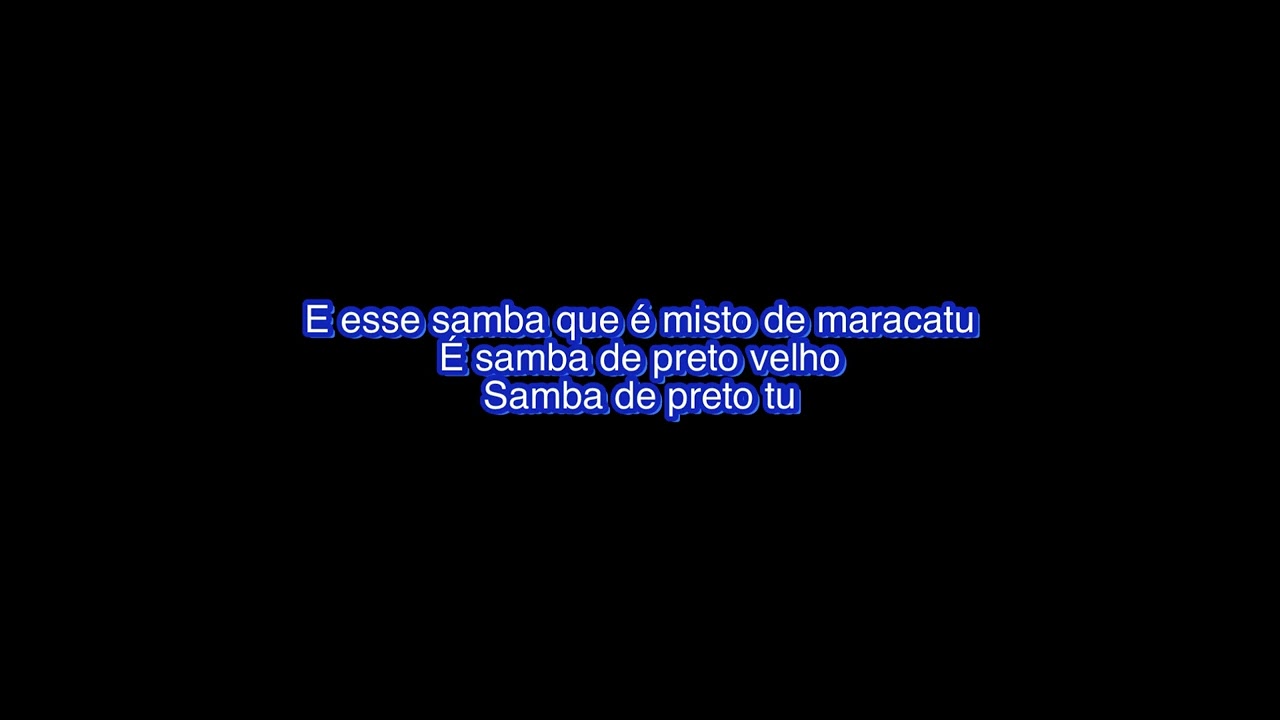 MÁS QUE NADA SAMBA KARAOKE
