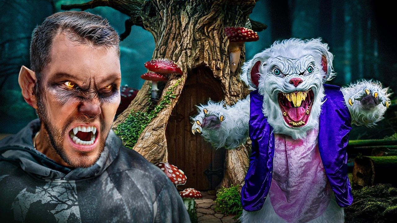 Mad Hatter The Giant Rabbit Man! Werewolf and Rabbit Transformation! S6E5