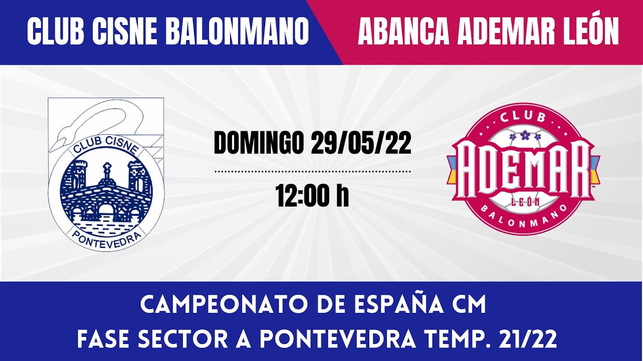 Club Cisne Colegio Los Sauces vs Abanca Ademar León