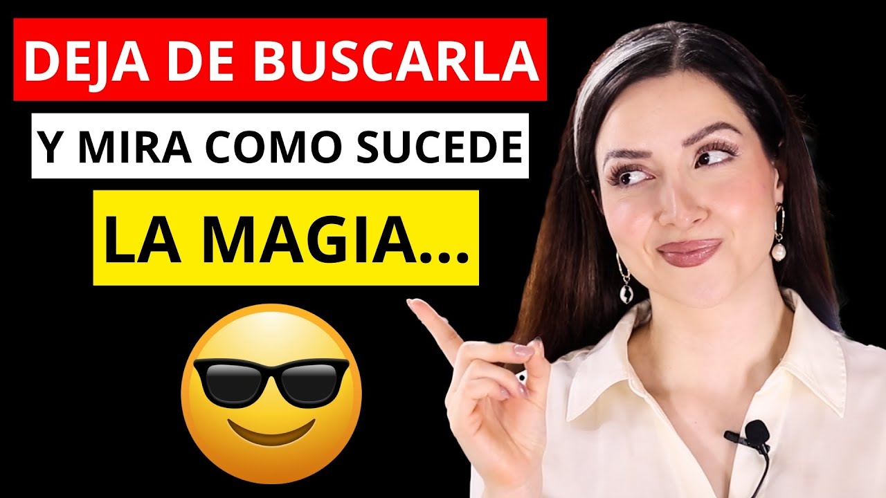 🔴 EL PODER de DESAPARECER: Esto pasa cuando DEJAS DE BUSCAR a una Mujer