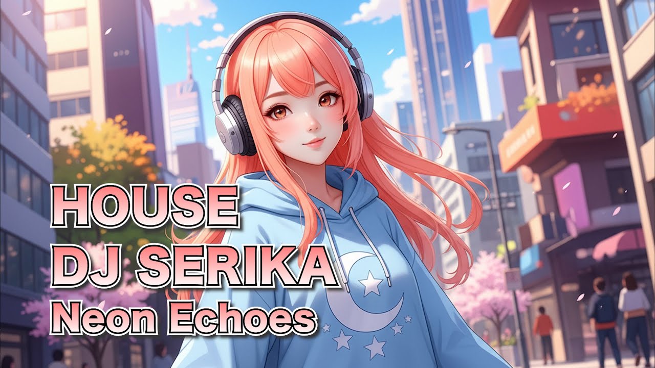 DJ SERIKA House Music Track - Neon Echoes ( Minimal Tech Deep )