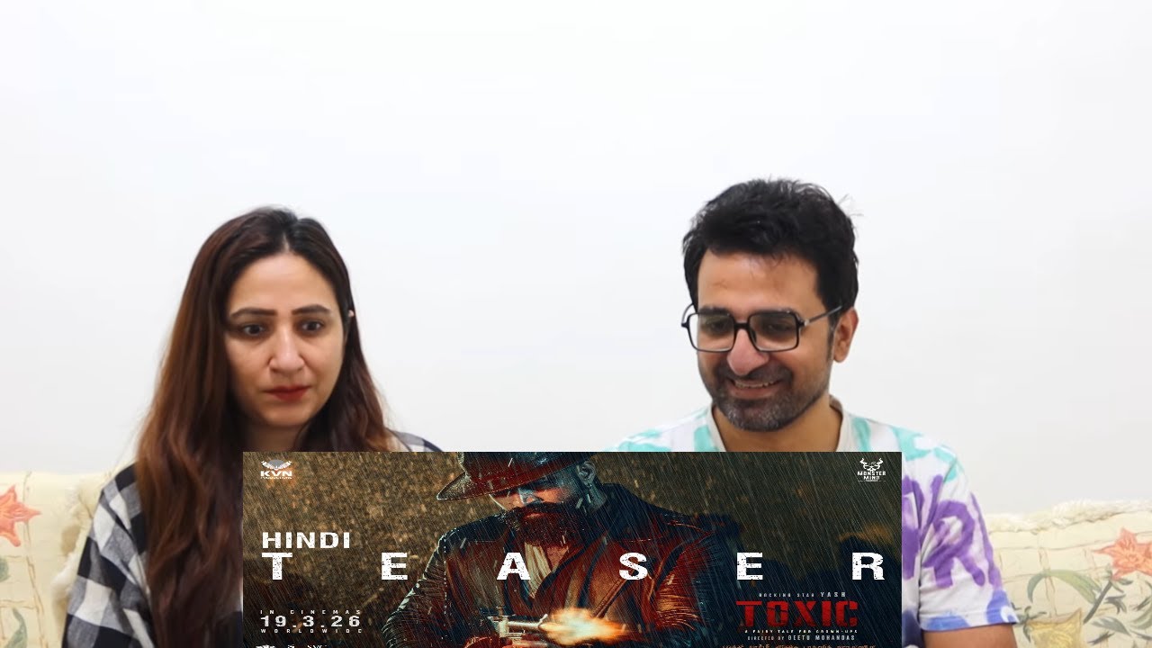PAk Reacts to Toxic Official Hindi Teaser | Rocking Star Yash | Geetu Mohandas | KVN | MMC