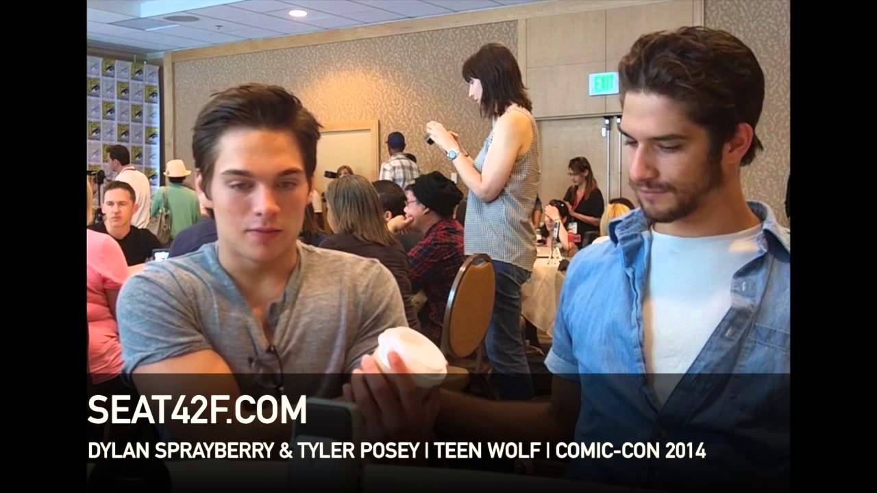 Dylan Sprayberry Tyler Posey TEEN WOLF Comic Con 2014 Interview