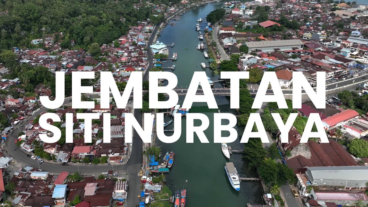 'Venice van Sumatera Barat' Jembatan Siti Nurbaya Penghubung antara Gunung Padang & Kawasan Kota Tua