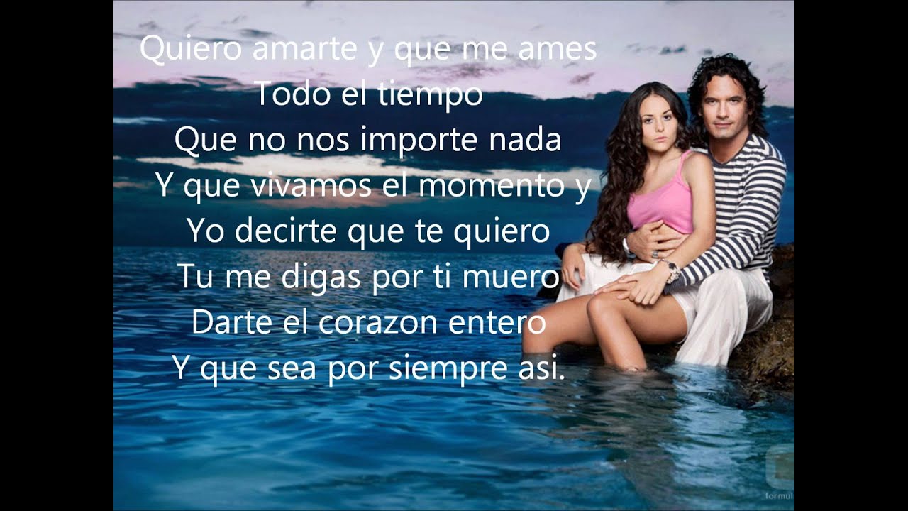 RegalaMe Un Beso [Mar De Amor] Fanny Lu Con Letras