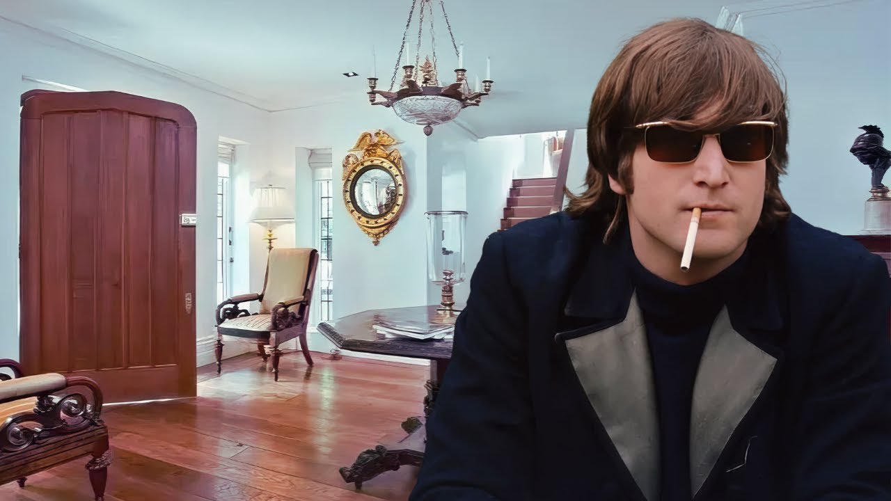 Inside John Lennon's Kenwood Mansion. RARE Photos!