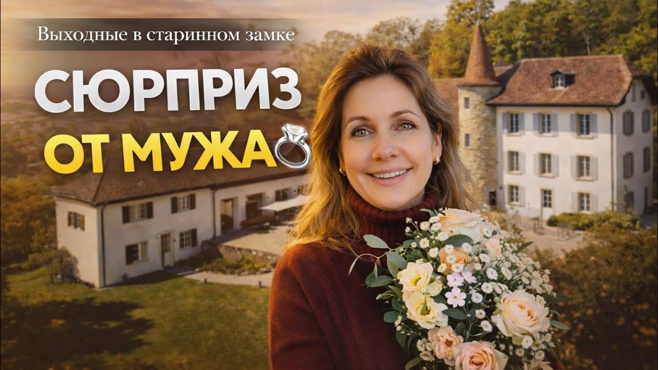 Годовщина свадьбы в старинном замке | Нешатель и французская романтика в Швейцарии