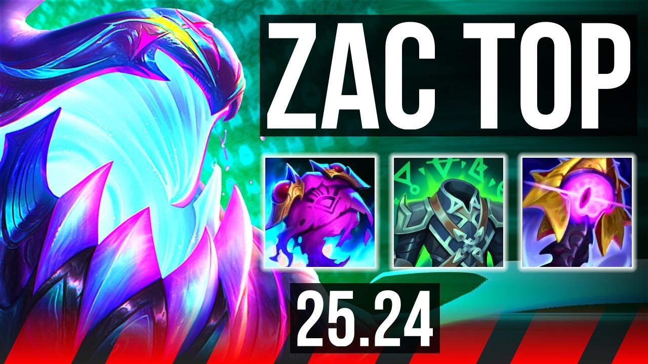 ZAC vs MORDEKAISER (TOP) | EUW Master | 25.24
