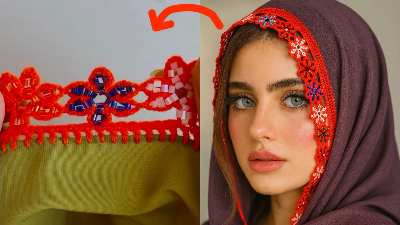 آموزش كريشي بلوچي جديد و جذاب| New and attractive crochet tutorial #آموزش_کریشی #handmade #crochet 