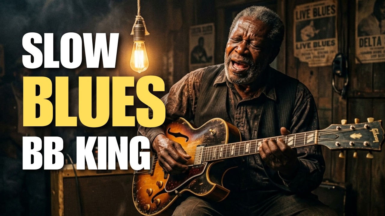 🎸Deep Soulful Blues Inspired by BB King, Jimi Hendrix, Albert King | Blues Midnight Soul – Vol. 23👑🎶