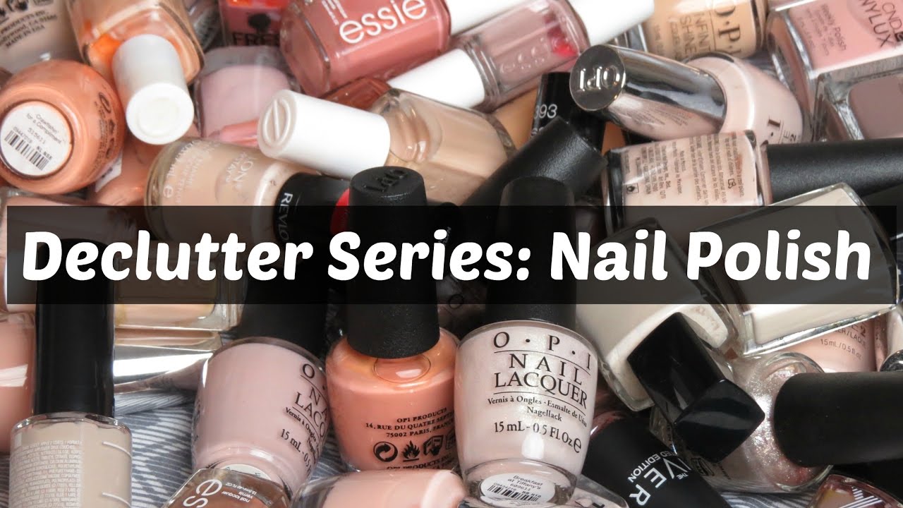 Declutter Series: Nail Polish | Kaitlyn Elisabeth Beauty