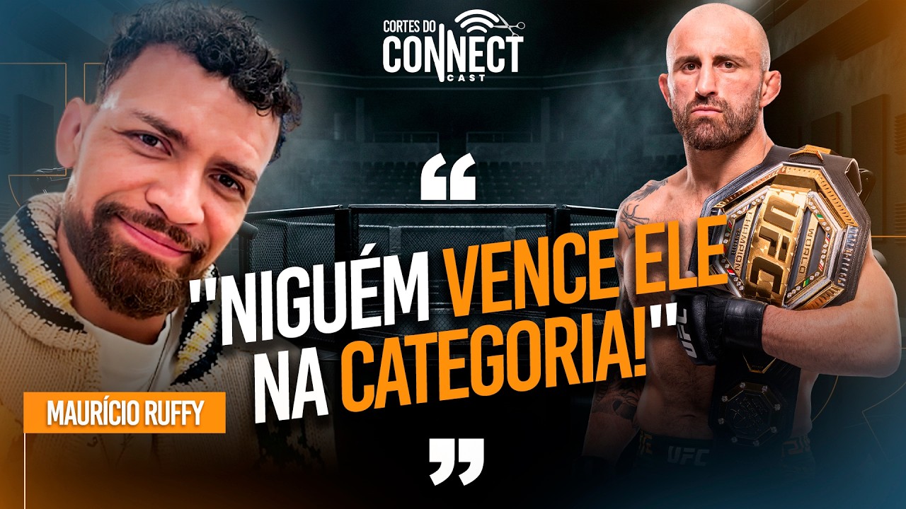 RUFFY APONTA O ABISMO ENTRE VOLKANOVSKI E OS DEMAIS LUTADORES NO UFC!