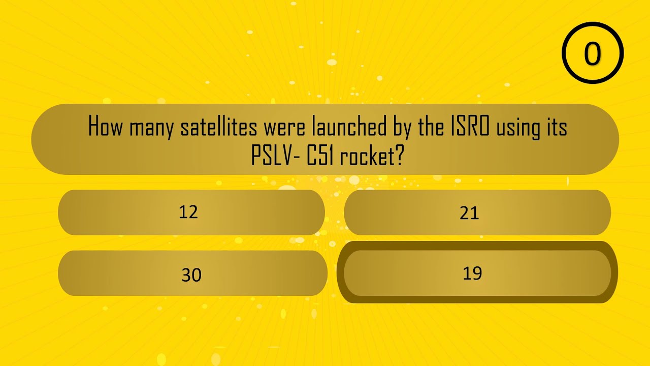 CURRENT AFFAIRS QUIZ 2021