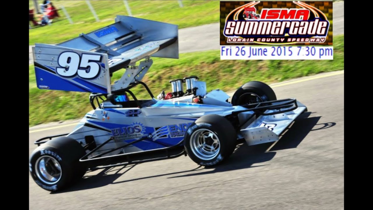 Lorain County Speedway ISMA Summercade June 26th, 2015