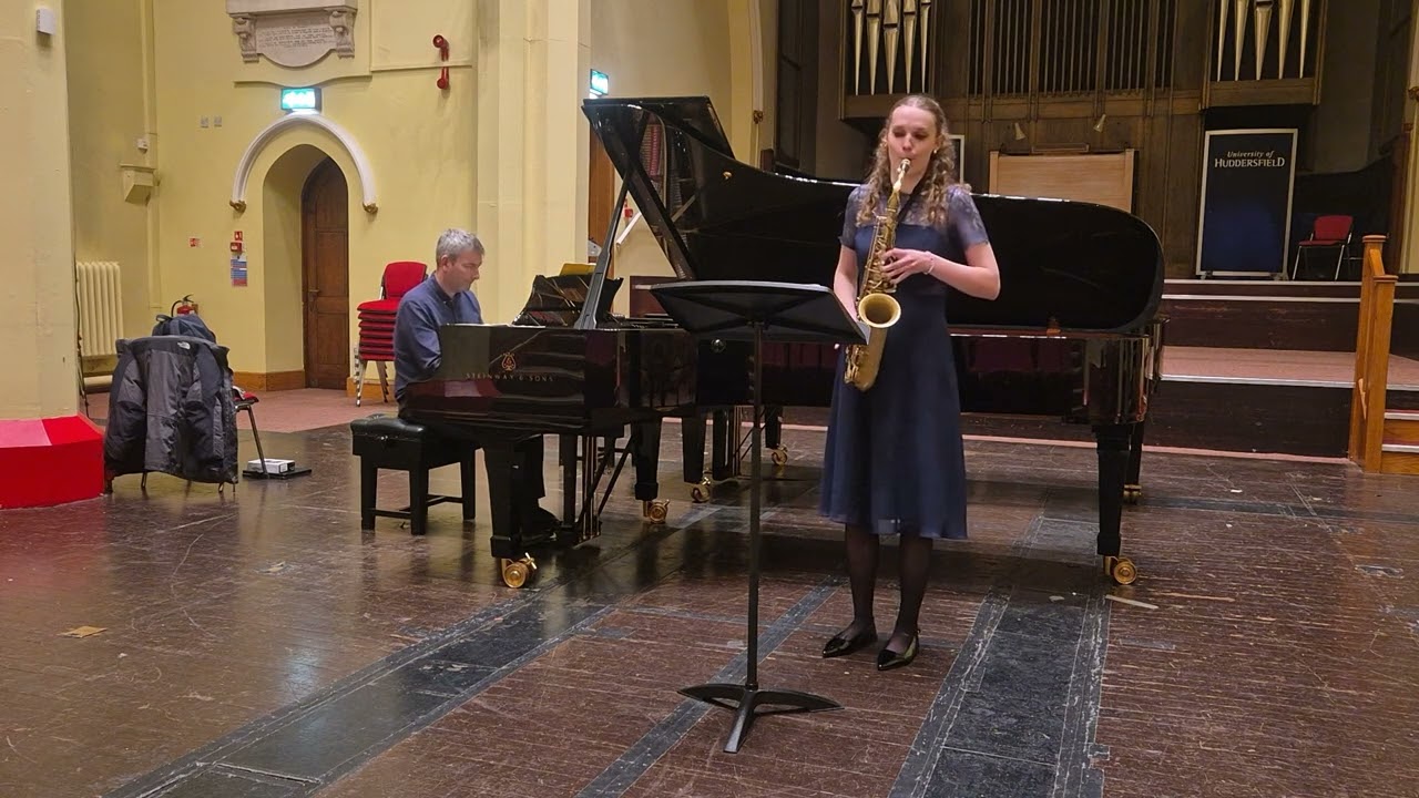 Sonata for alto saxophone and piano op. 29: I - Robert Muczynski 