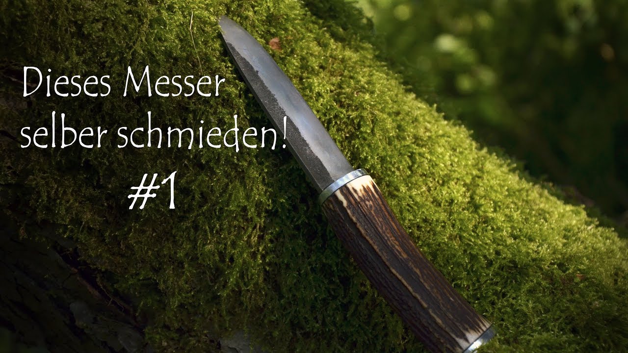Dreilagenstahl- Messer selber schmieden- #1- Schmieden der Klinge
