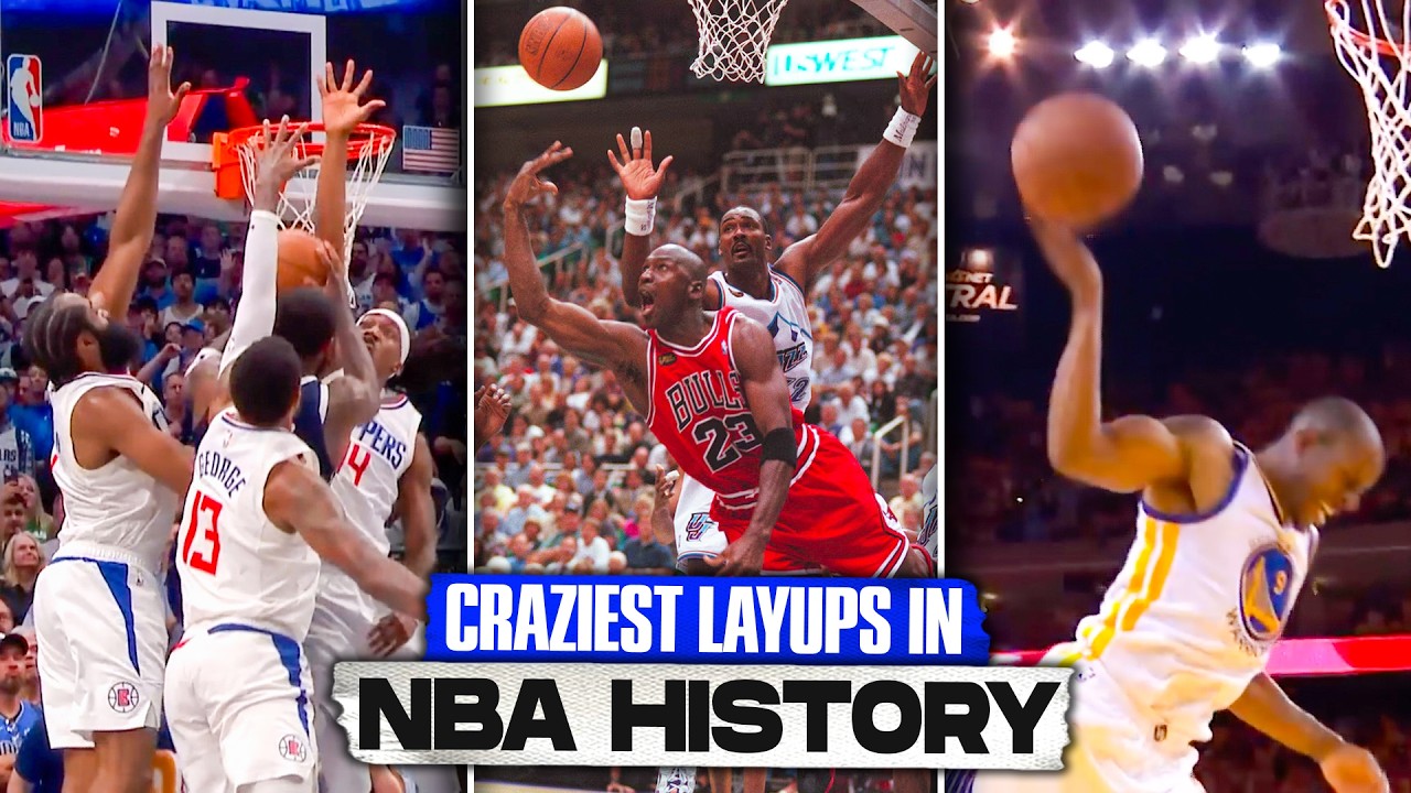 The Most INSANE Layups In NBA History