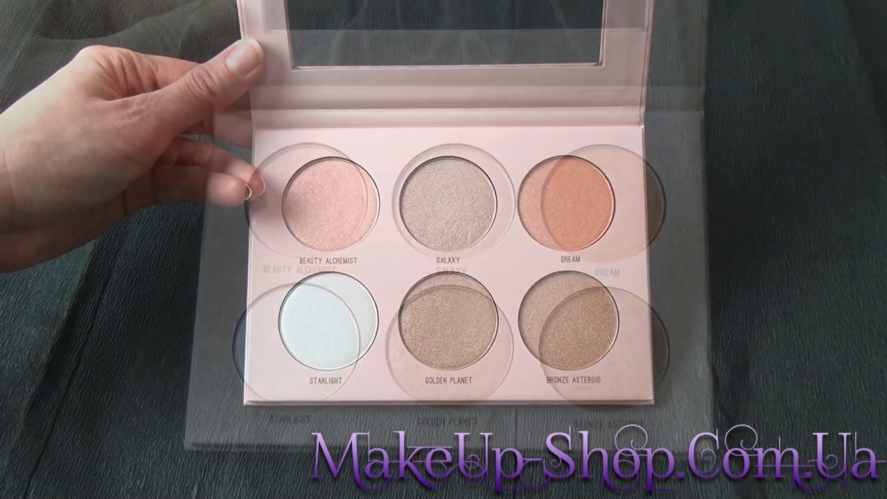 Палитра хайлайтеров Ruby Rose Highlighter palette Glow your skin from within Extended edition hb 750