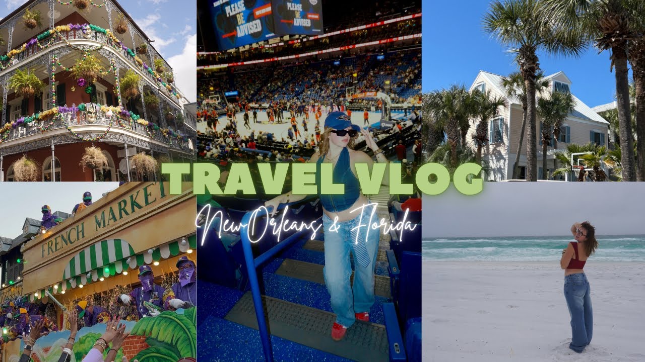 Travel vlog : New Orleans & Florida