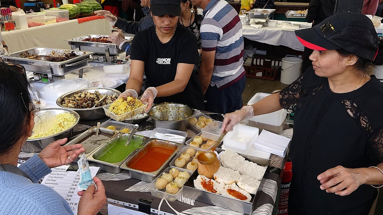 Indian Street Food in London Compilation | A Highlights Video to Make You Feel Hungry 😋