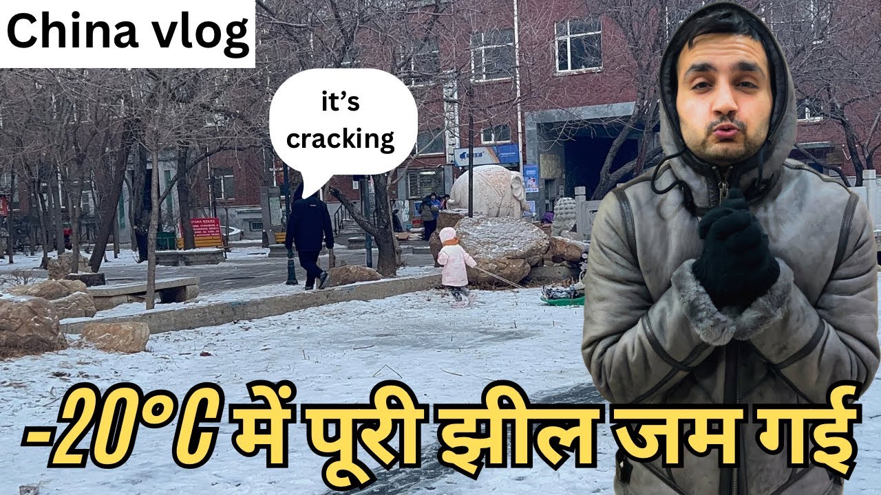 &ndash;20&deg;C Temperature in Northeast China | Real Life Experience 🥶 ! Indian in china