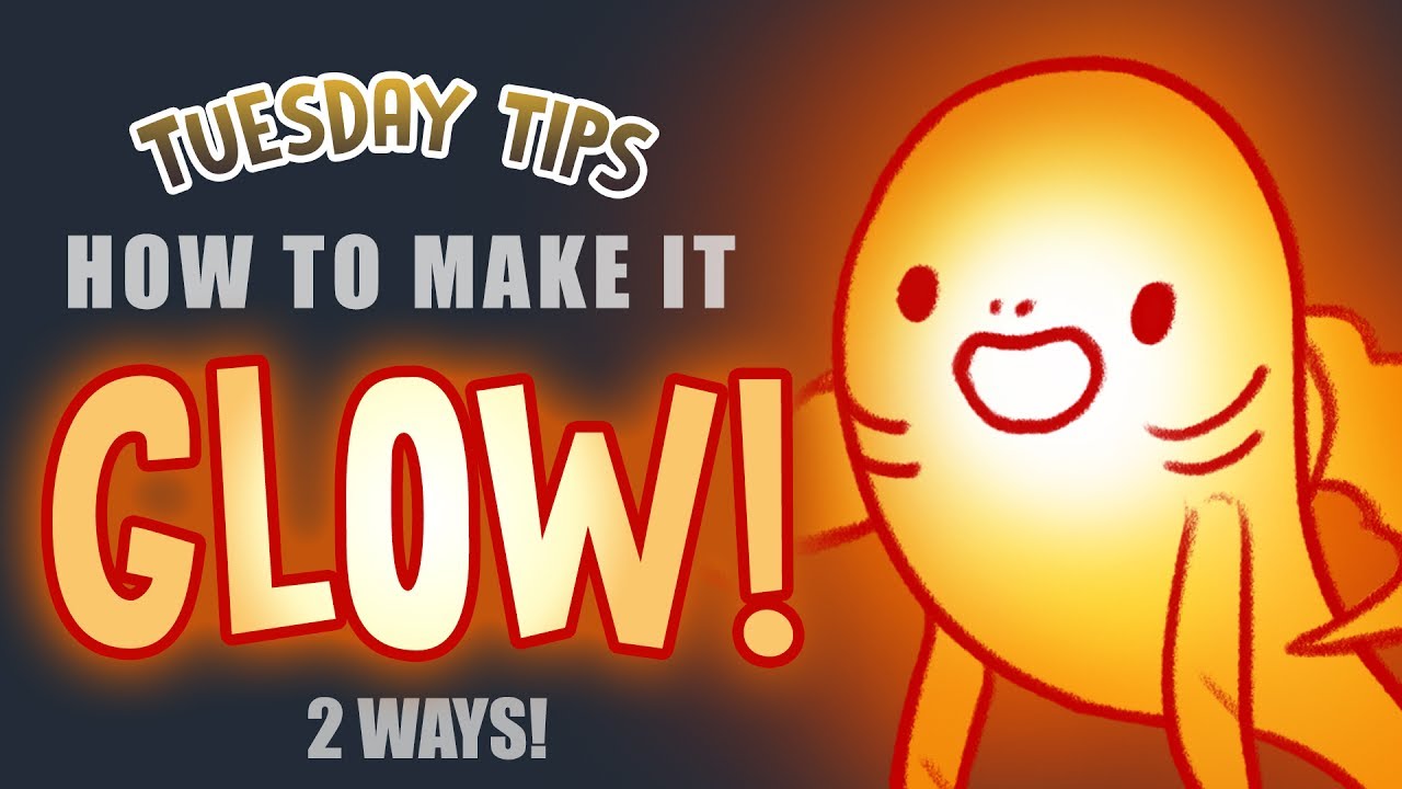 Tuesday Tips: How to make it glow! (drawing tutorial)