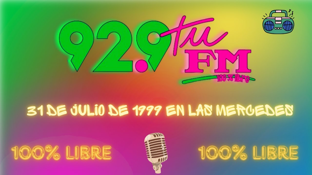 Propaganda, Eslogan, Publicidad de 92.9 FM, grabado el 31 de julio 1999
