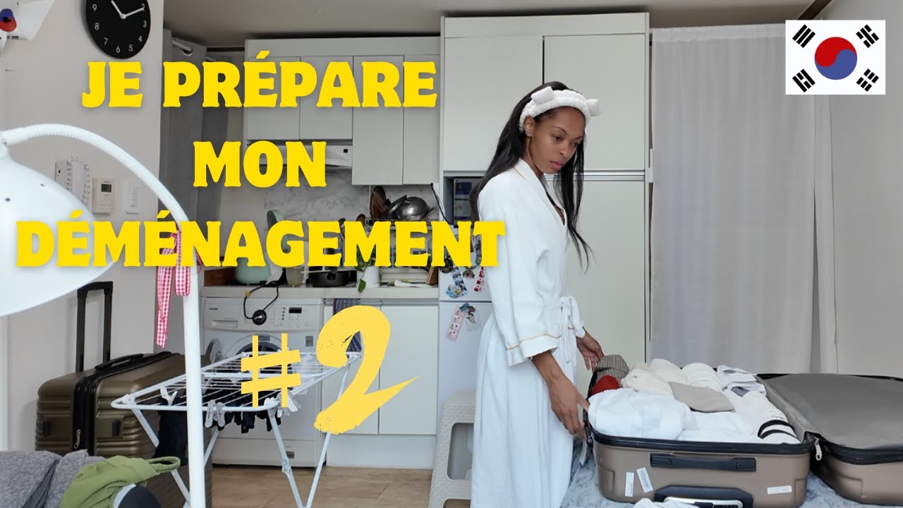 PACK WITH ME! Je déménage de Séoul (partie 2)