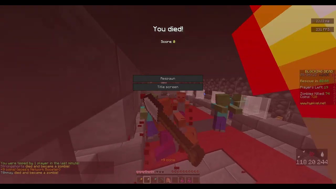 Another Exciting Game With Lag | Blocking Dead