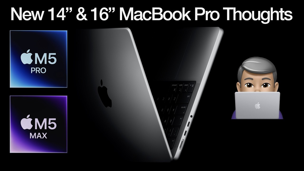 Мнения и отзывы о новых 14- и 16-дюймовых MacBook Pro M5 PRO и M5 MAX