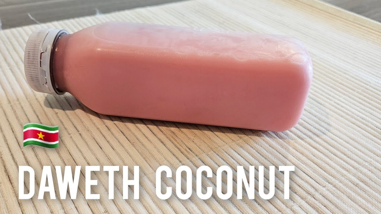 Daweth Surinaams Javaans recept|Surinamese Javanese Coconut drink Tjendol|