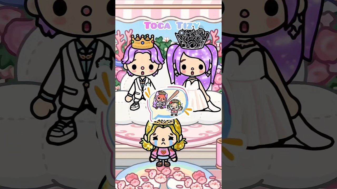 My sister hates me because of jealousy🥺 #tocaboca #tocalifeworld #shorts #fyp