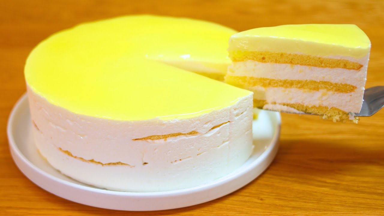 TORTA FREDDA allo Yogurt e Limone fatta in casa come in Pasticceria