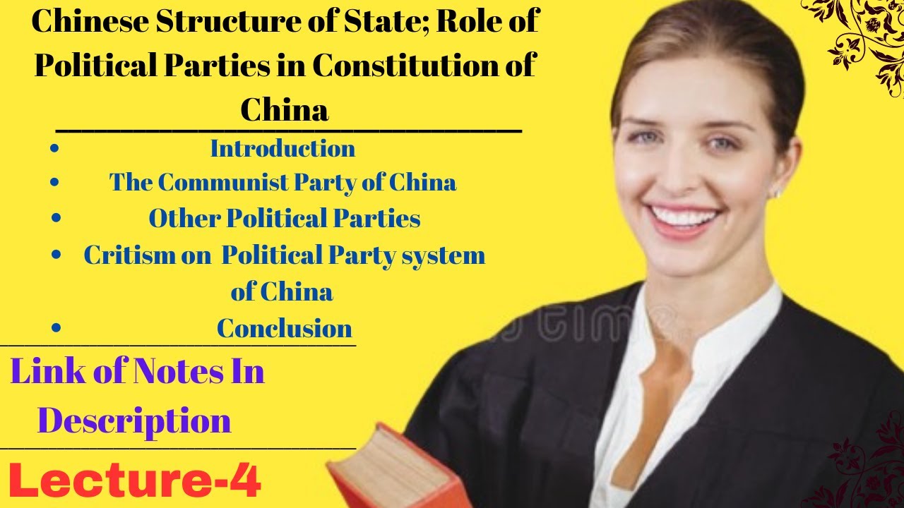 Chinese Structure Of State; Role of Political Parties | @ayeshayibrahim @LisalsLaw​